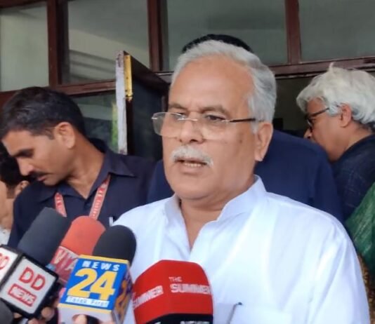 छत्तीसगढ़ के सीएम भूपेश बघेल ने भाजपा के दावों का किया खारिज, बोले-हिमाचल प्रदेश में सामूहिक नेतृत्व के तहत चुनाव लड़ रही है कांग्रेस