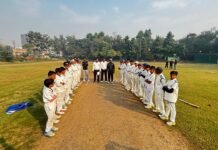 गरवंश वेरी को बेस्ट बल्लेबाज का अवार्ड